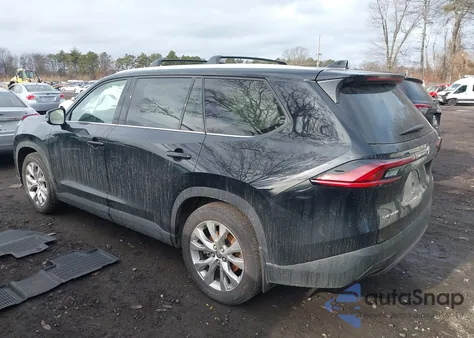 2026 Toyota Grand Highlander Hybrid Limited из США, поврежденный, VIN 5TDACAB55TS065941